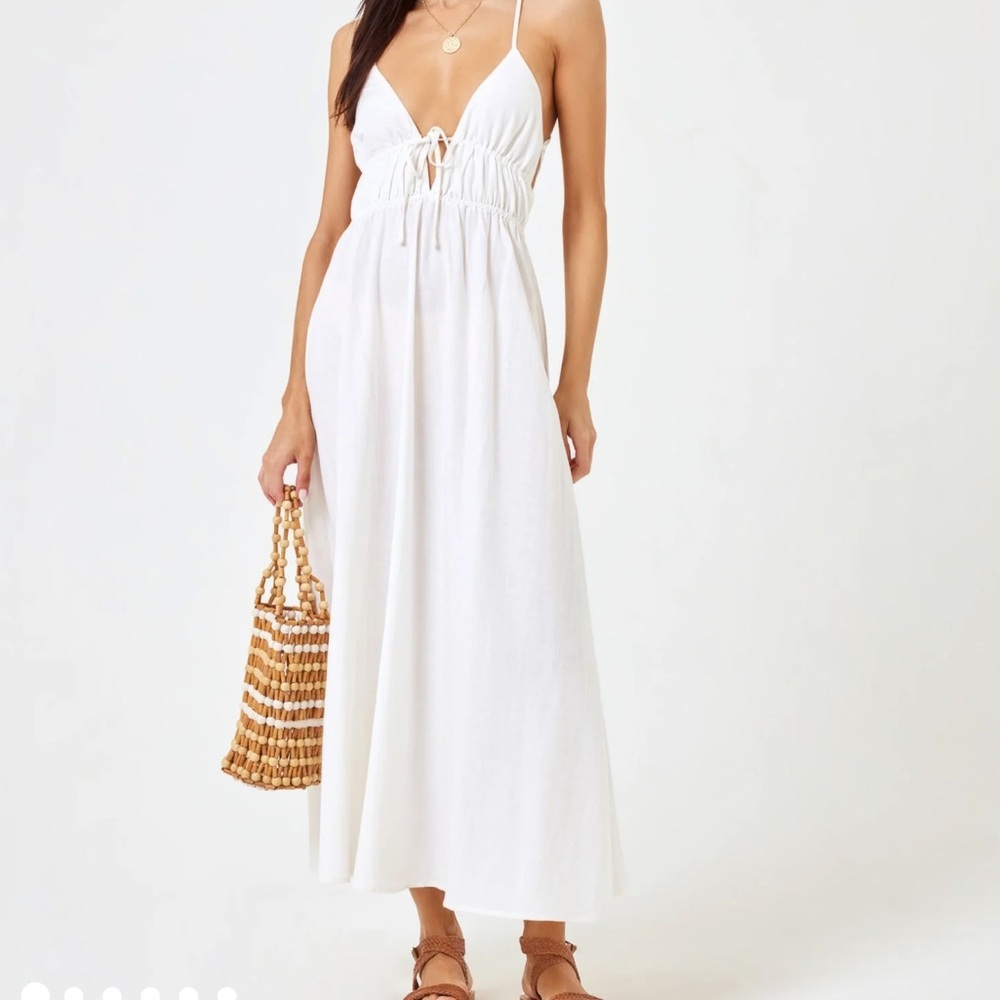 L*Space White Maxi Dress